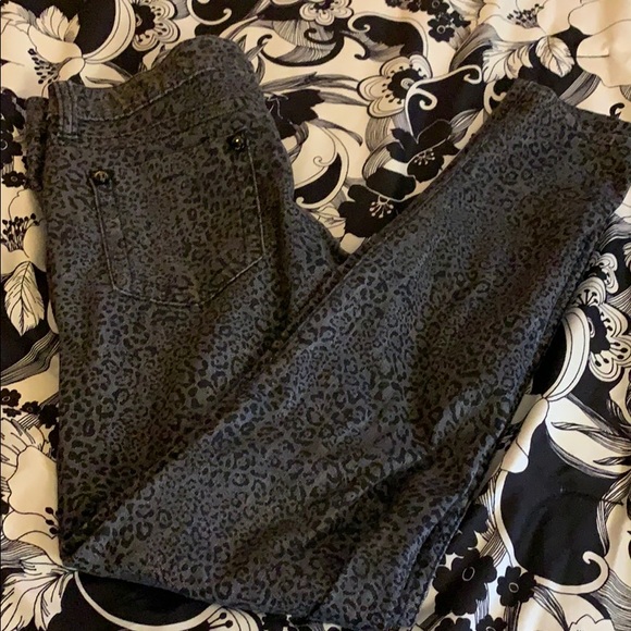 Guess Denim - Guess Power Skinny Cheetah Print Size 27